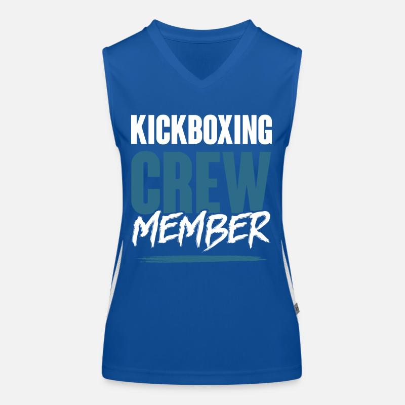 Kickboxing Crew Funktionelles Kontrast-Tank Top für Frauen