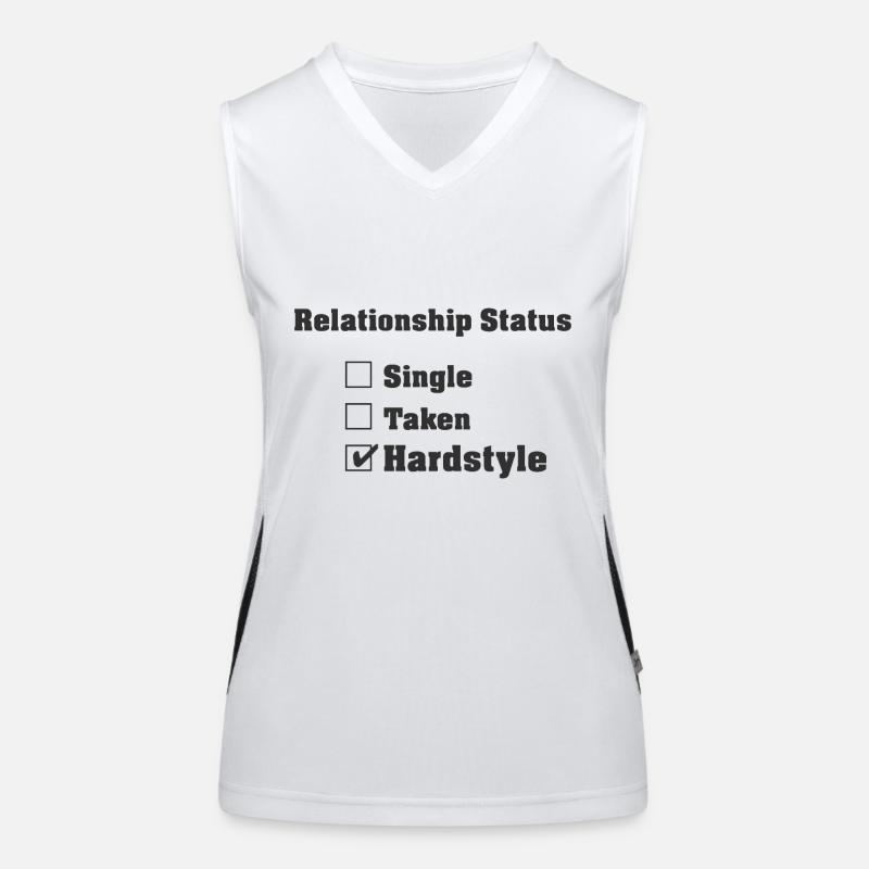 Relation Hardstyle | Hardstyle marchandises Débardeur respirant contrasté Femme