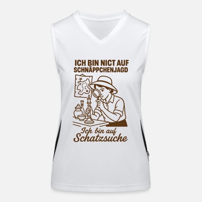 I'm not on a bargain hunt Treasure hunt Women's Functional Contrast Tank Top