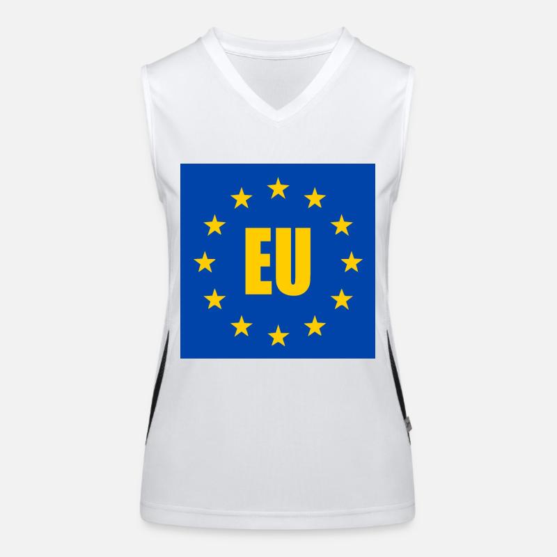 UE - Europe Débardeur respirant contrasté Femme
