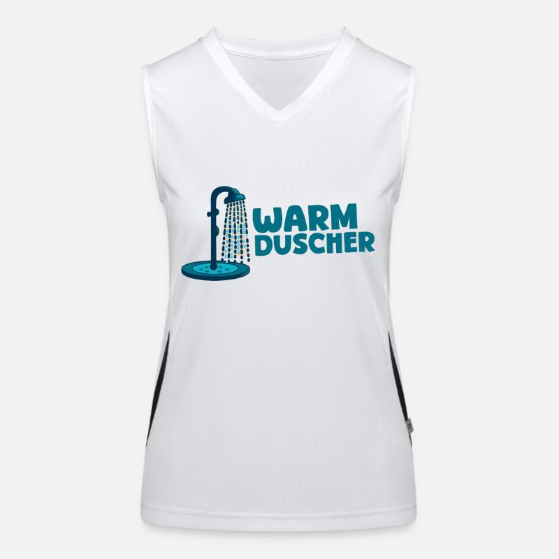 Warmduscher Funktionelles Kontrast-Tank Top für Frauen