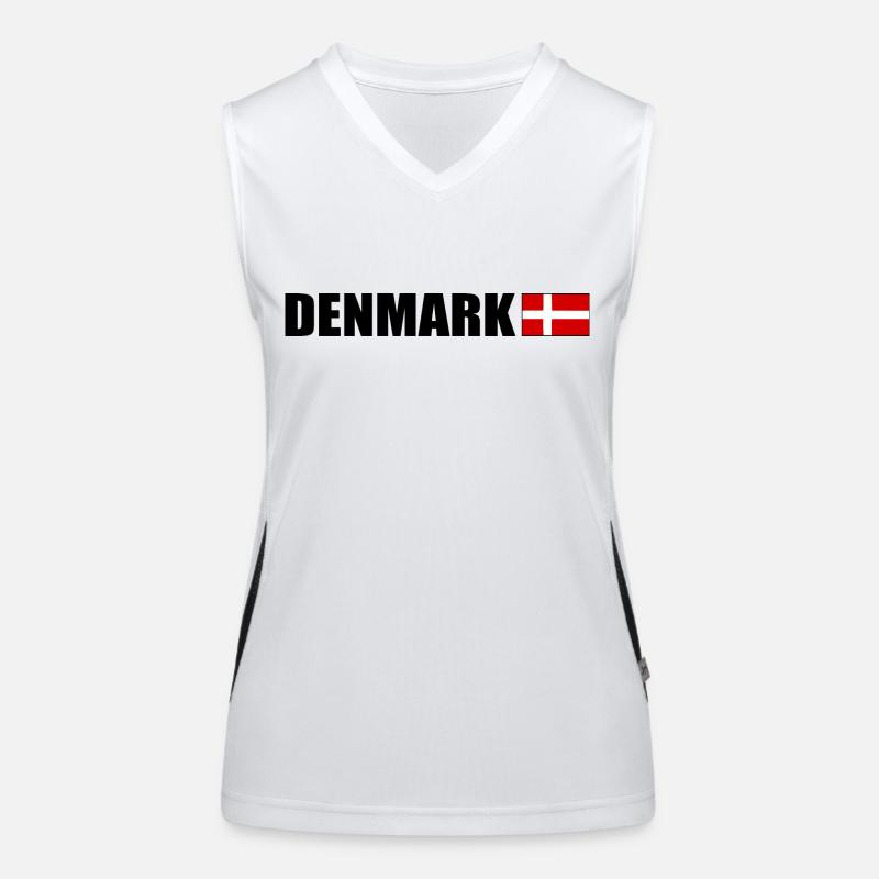Danemark Débardeur respirant contrasté Femme
