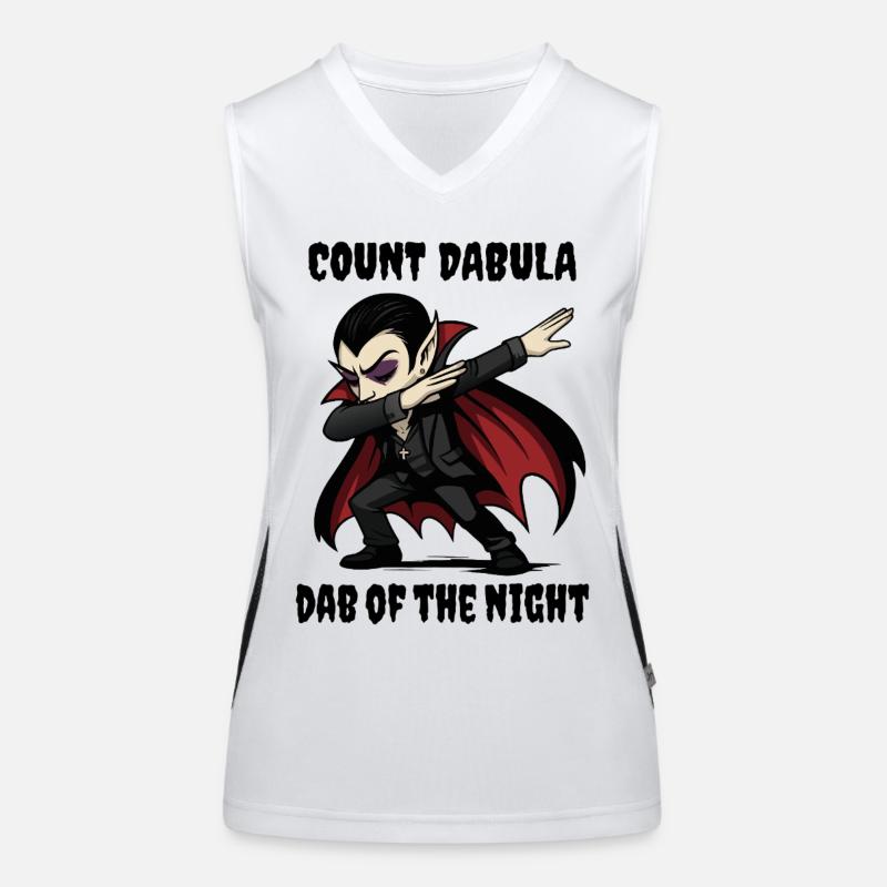Graf Dabula dabt durch die Nacht Funktionelles Kontrast-Tank Top für Frauen