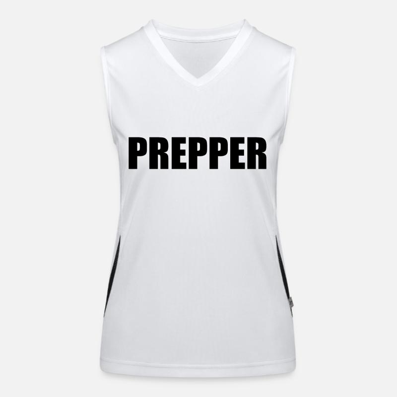 Prepper Funktionelles Kontrast-Tank Top für Frauen