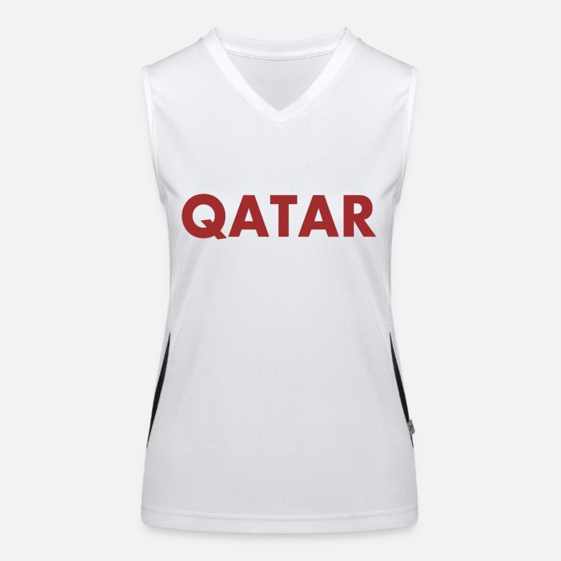 Qatar Débardeur respirant contrasté Femme