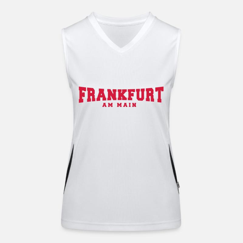 Frankfurt am Main - - FFM - 069 Funktionelles Kontrast-Tank Top für Frauen