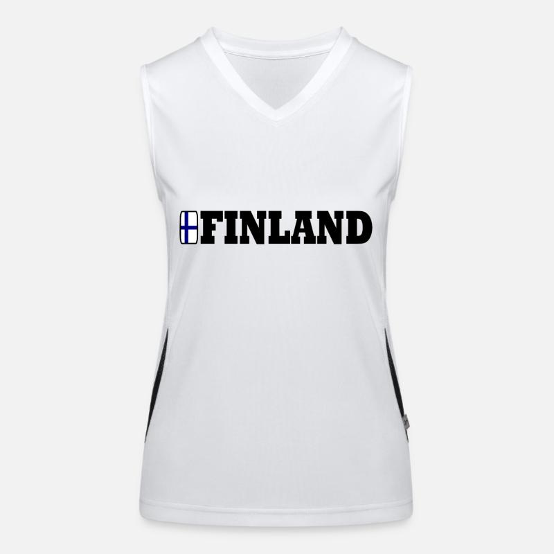 Finlande Débardeur respirant contrasté Femme