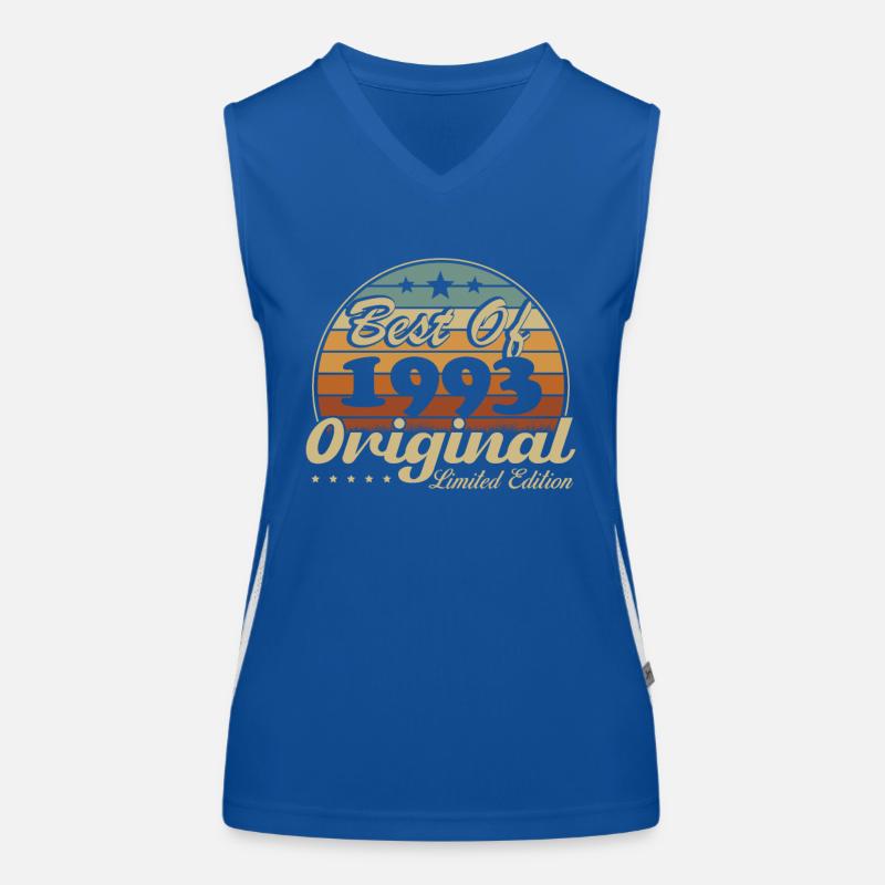 1993 Vintage Retro Geburtstagsgeschenk Funktionelles Kontrast-Tank Top für Frauen