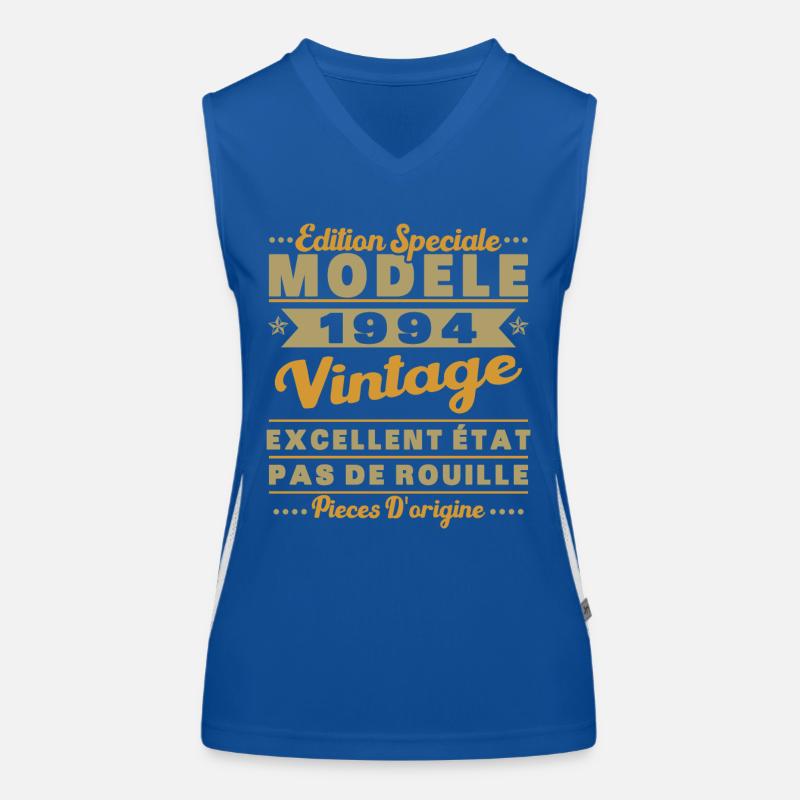 1994 Vintage Retro Geburtstagsgeschenk Funktionelles Kontrast-Tank Top für Frauen