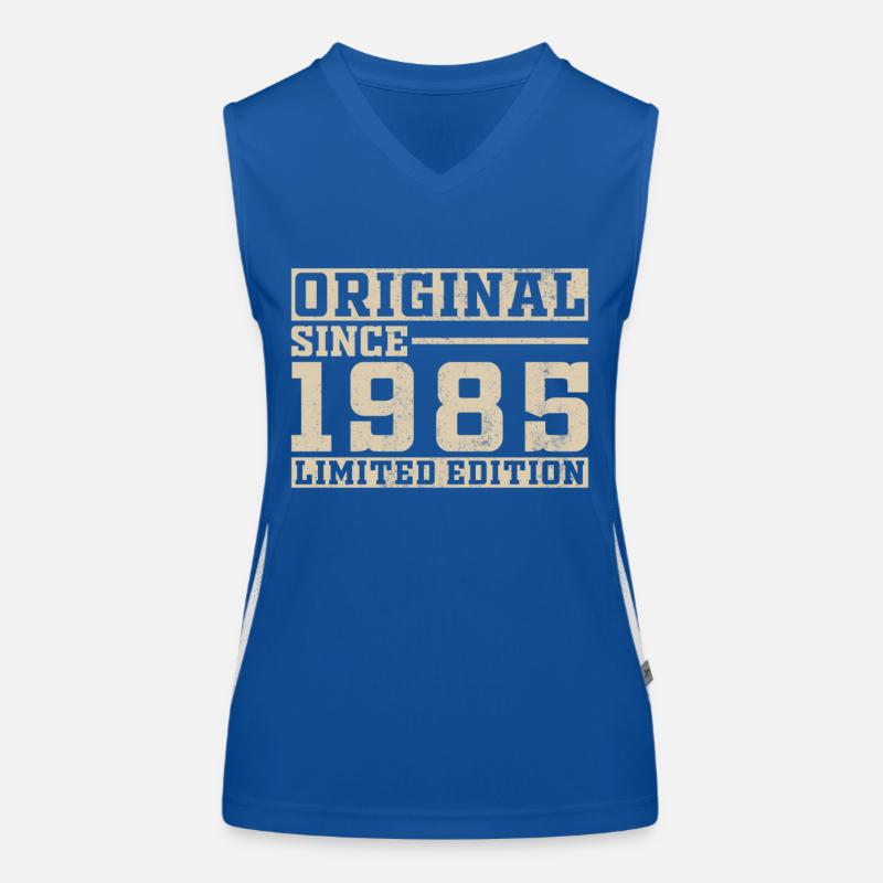 Original 1985 40th Anniversary Vintage Geschenk Funktionelles Kontrast-Tank Top für Frauen
