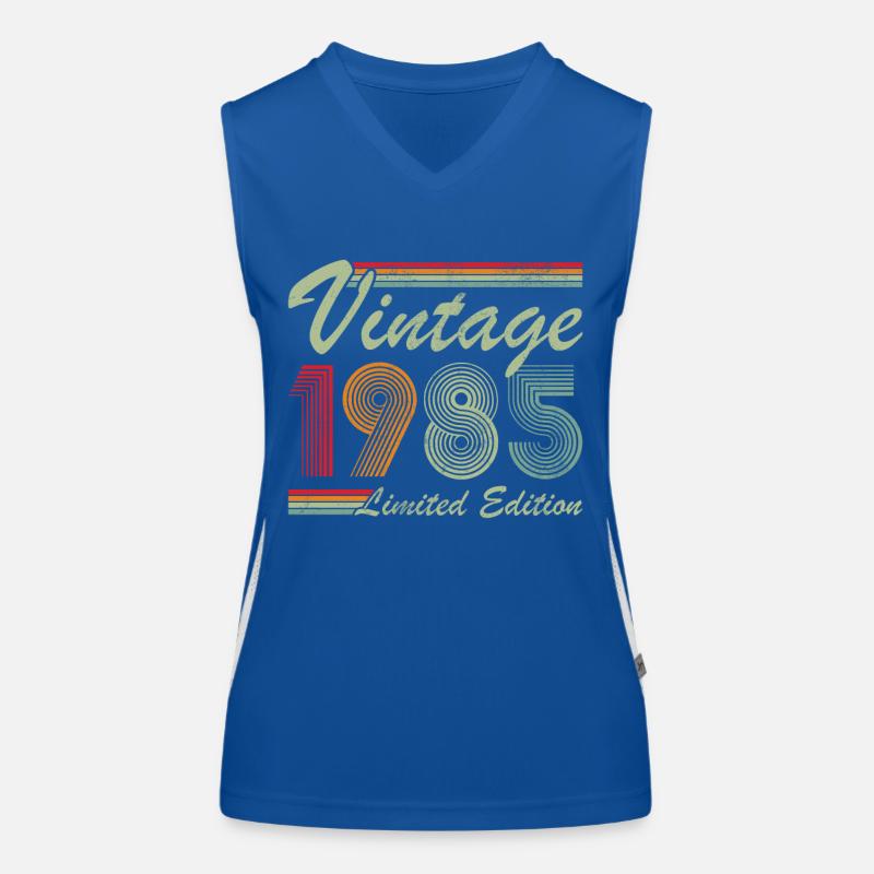 Original 1985 40th Anniversary Vintage Geschenk Funktionelles Kontrast-Tank Top für Frauen