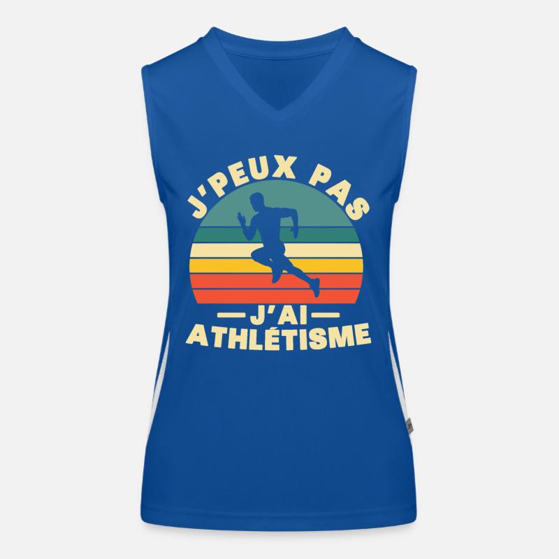 I can't I have athletics Women's Functional Contrast Tank Top