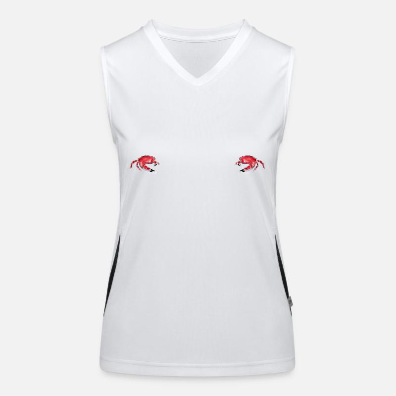 Saveyourboobs Funktionelles Kontrast-Tank Top für Frauen