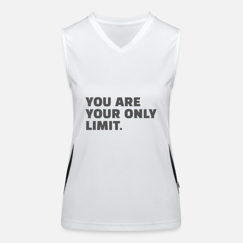 Motivation Saying Statement Self-Confidence Women's Functional Contrast Tank Top