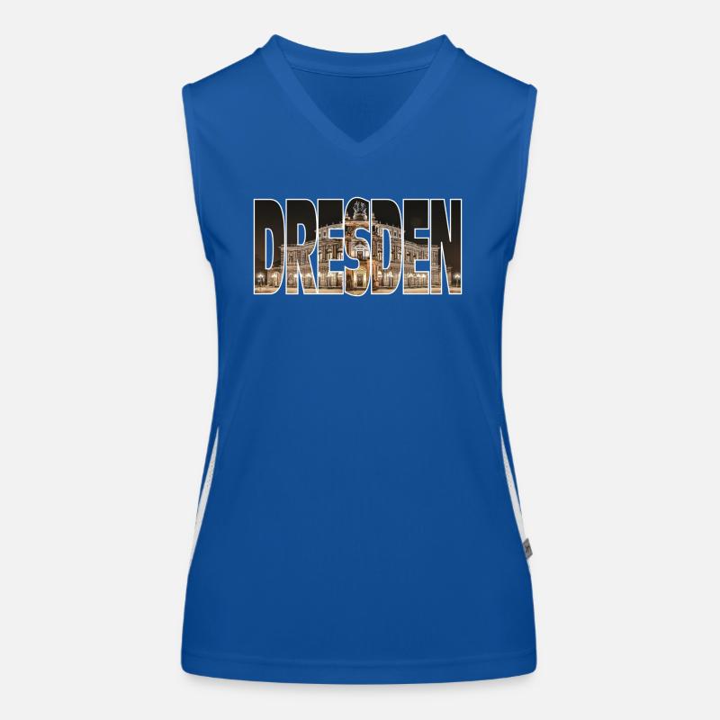 Dresde Semperoper Débardeur respirant contrasté Femme