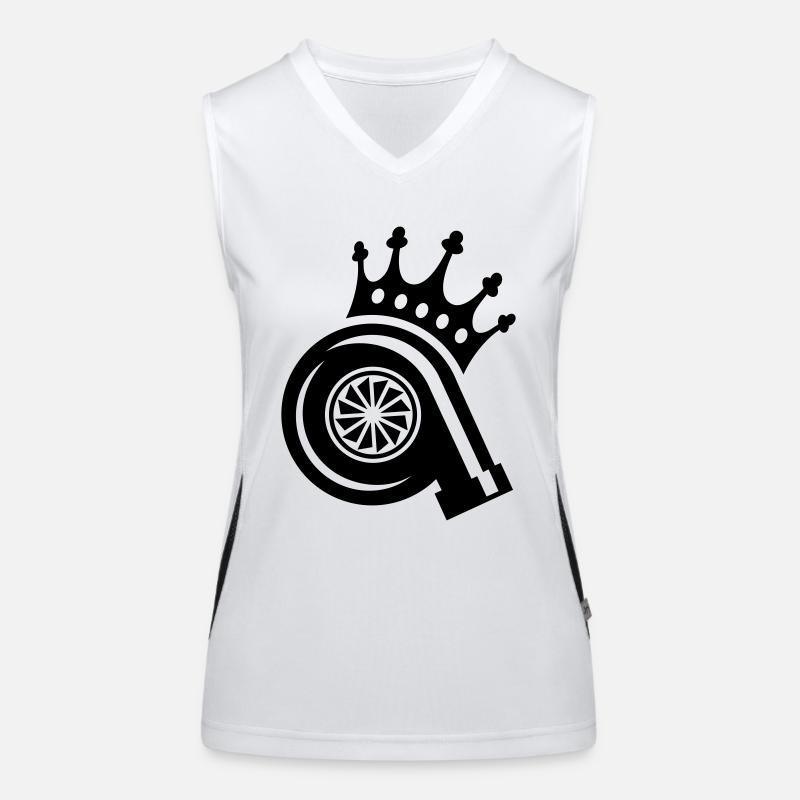 BOOST KING Women's Functional Contrast Tank Top