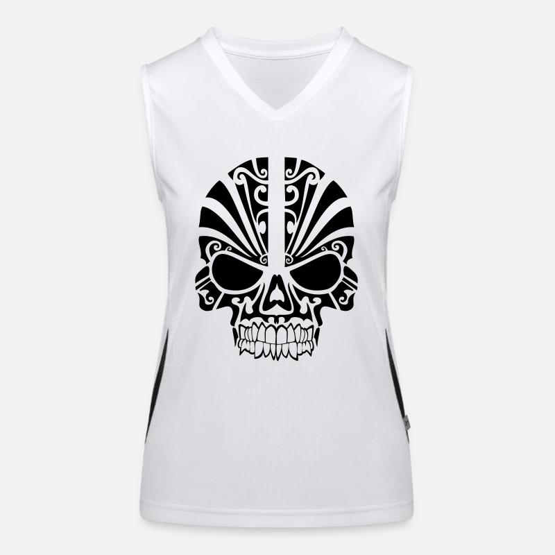 Skull Women's Functional Contrast Tank Top