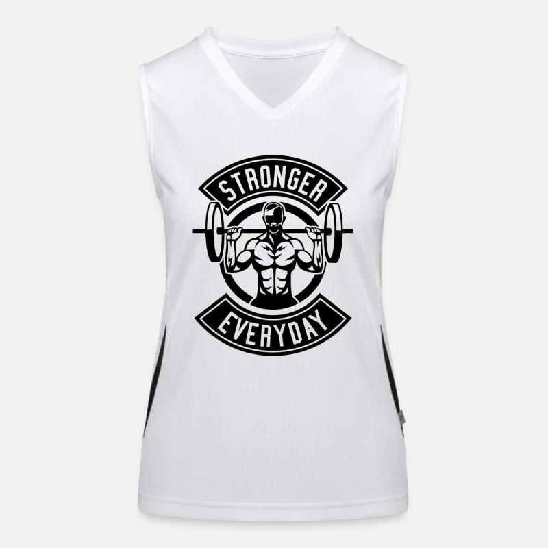 Stronger Than All Women's Functional Contrast Tank Top