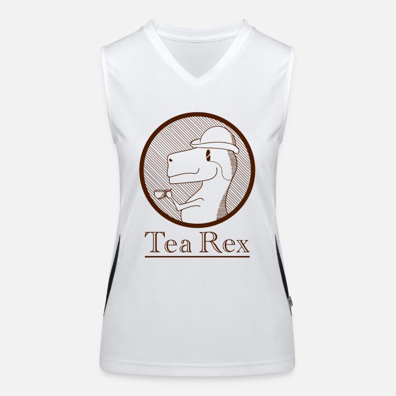 Tea Rex Women's Functional Contrast Tank Top