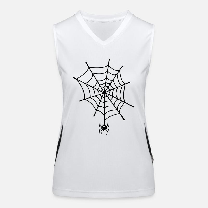 Spider Funktionelles Kontrast-Tank Top für Frauen