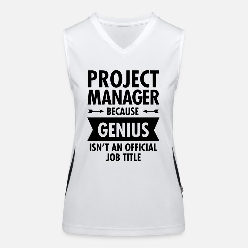 Project Manager - Genius Débardeur respirant contrasté Femme