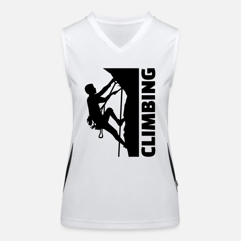 Klettern Funktionelles Kontrast-Tank Top für Frauen
