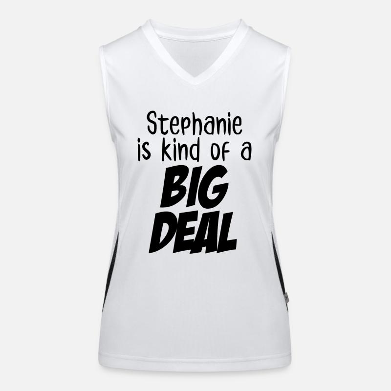 Stephanie ist eine große Sache Funktionelles Kontrast-Tank Top für Frauen