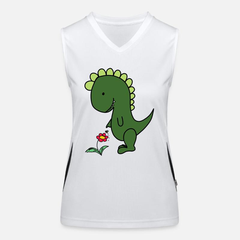 Eine Blume Funktionelles Kontrast-Tank Top für Frauen