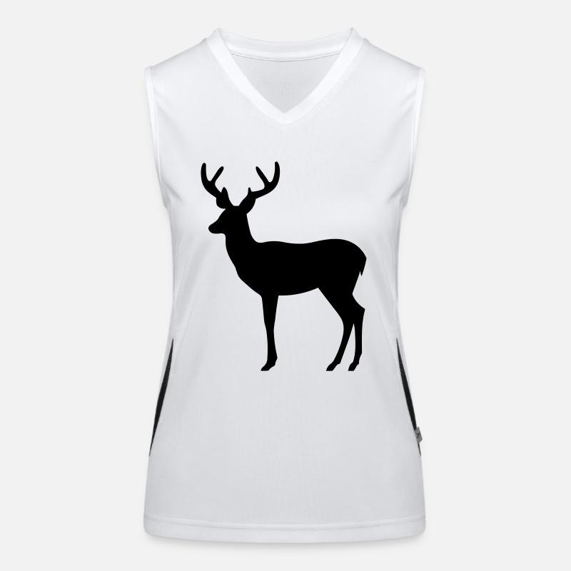 Deer Women's Functional Contrast Tank Top