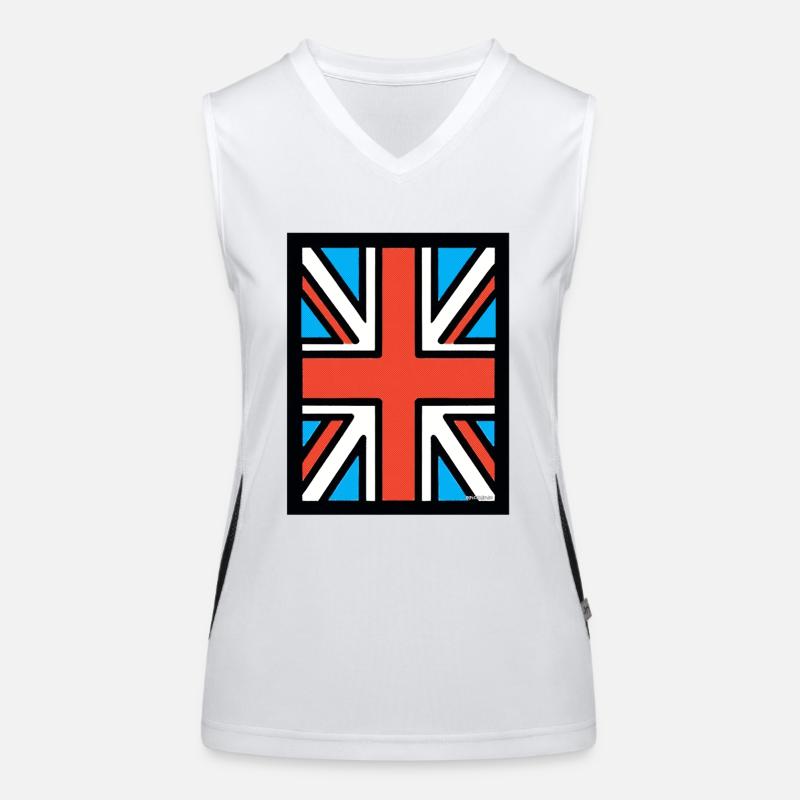 Union Jack Women's Functional Contrast Tank Top
