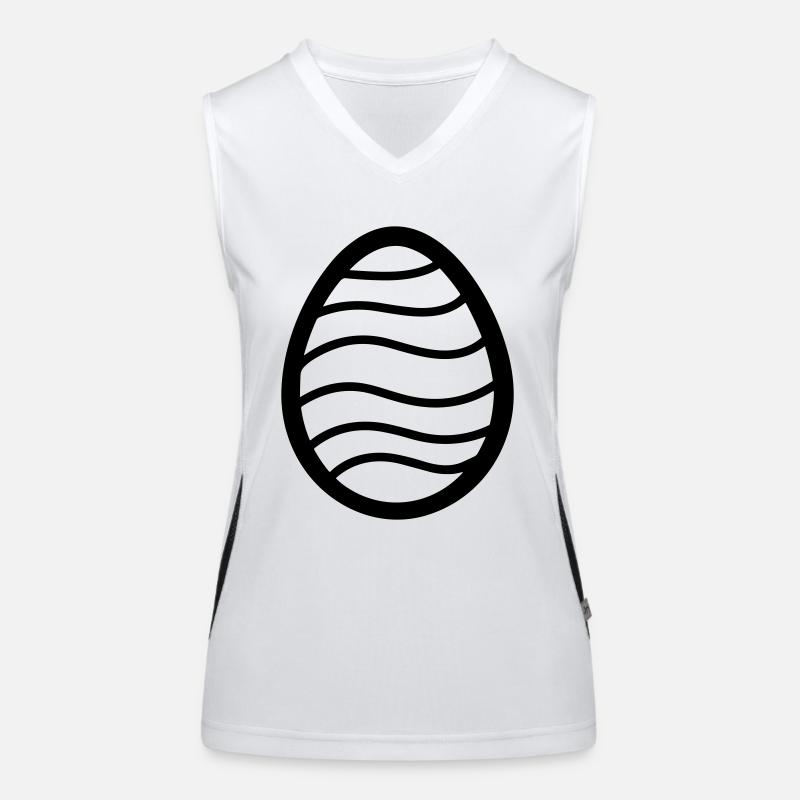 Æg Funktionel kontrast tanktop til damer
