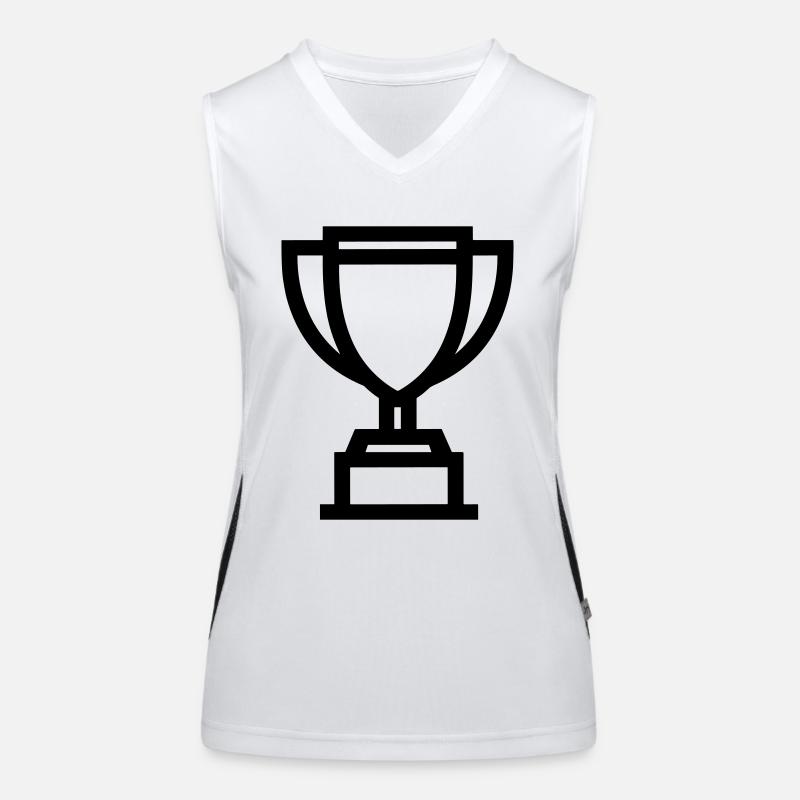 Trophäe Funktionelles Kontrast-Tank Top für Frauen