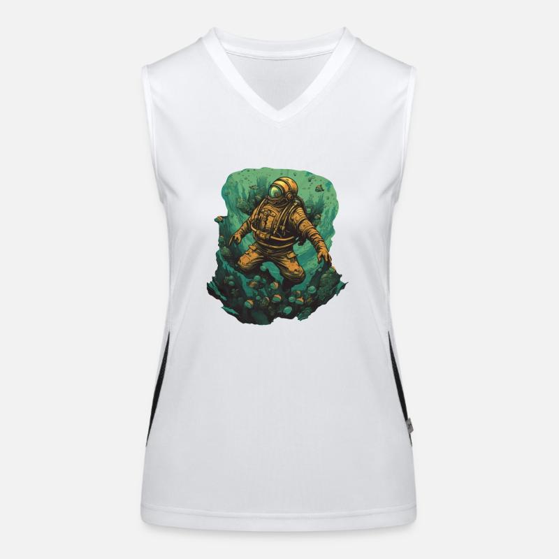 Diver Women's Functional Contrast Tank Top