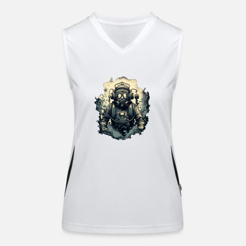 Diver Women's Functional Contrast Tank Top