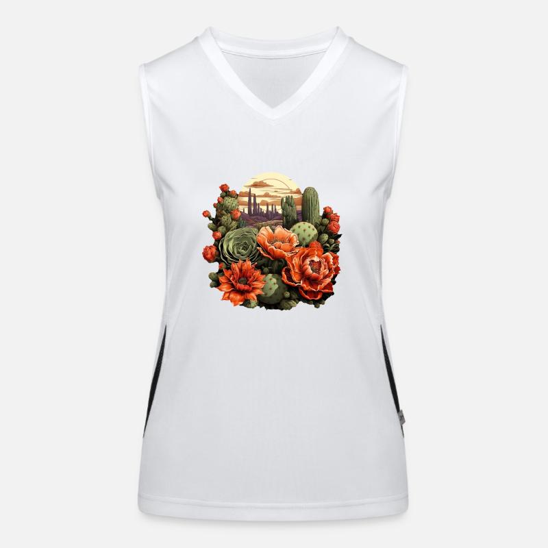 Cactus Women's Functional Contrast Tank Top