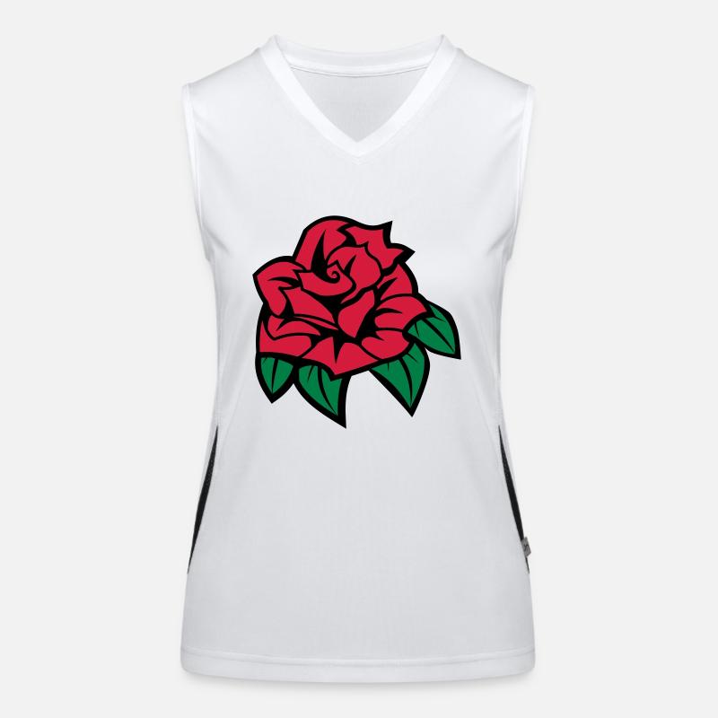 rose Women's Functional Contrast Tank Top