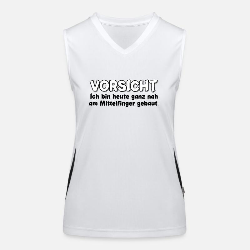 Caution Women's Functional Contrast Tank Top