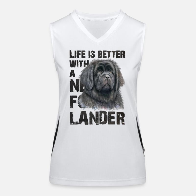 Newfoundlander Women's Functional Contrast Tank Top