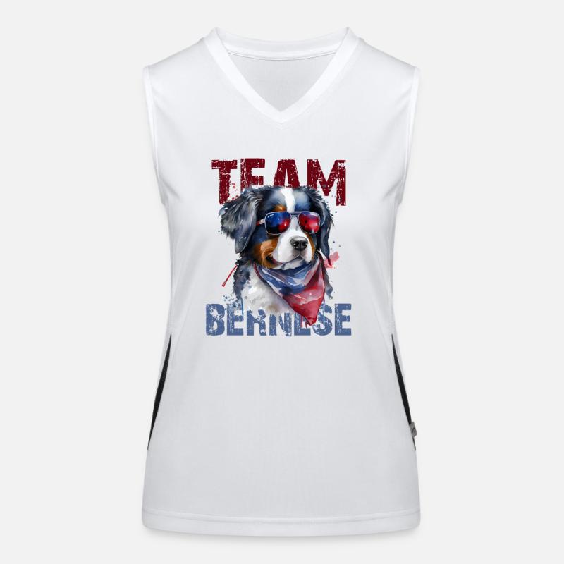 Bouvier bernois Débardeur respirant contrasté Femme