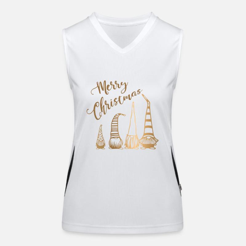FELIZ NAVIDAD Women's Functional Contrast Tank Top