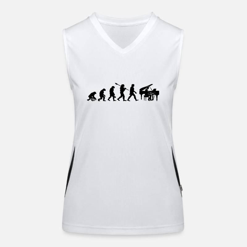 Evolution Pianiste Débardeur respirant contrasté Femme