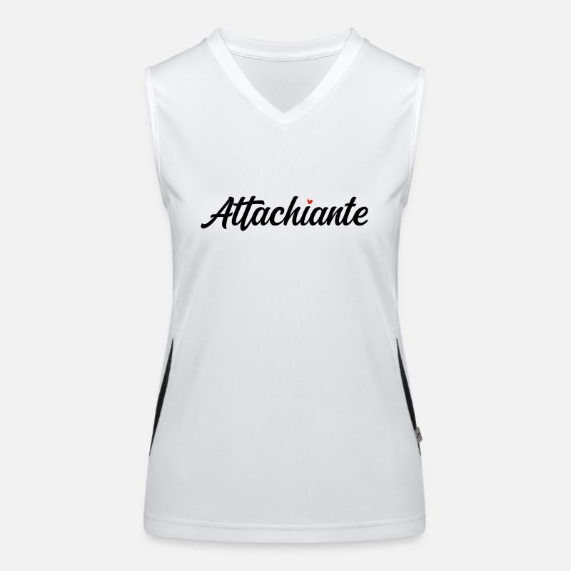 Attachiante Débardeur respirant contrasté Femme