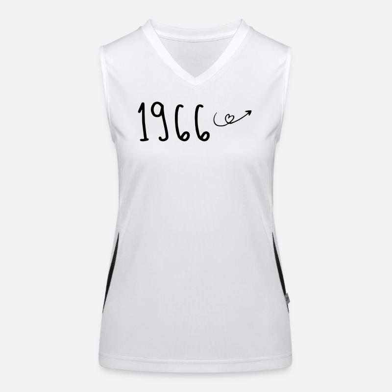 1966 Jubiläum 1966 Rückblick 1966 Funktionelles Kontrast-Tank Top für Frauen