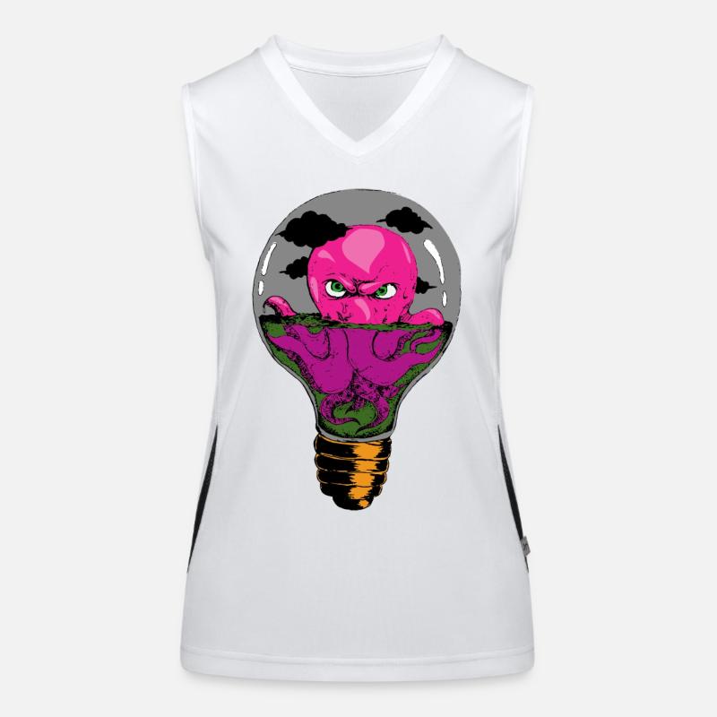 Octopus Women's Functional Contrast Tank Top