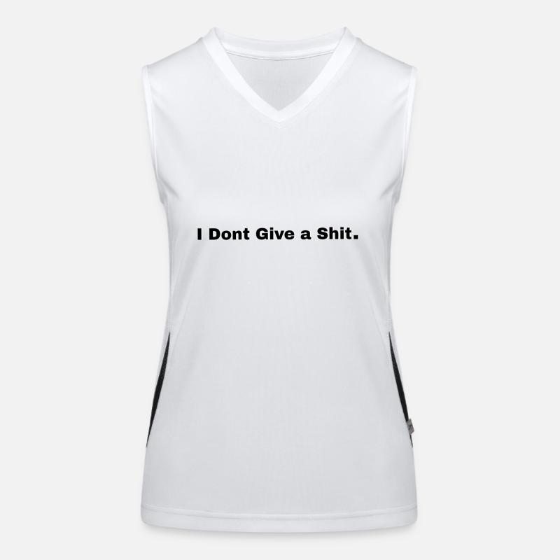 Shit Funktionelles Kontrast-Tank Top für Frauen