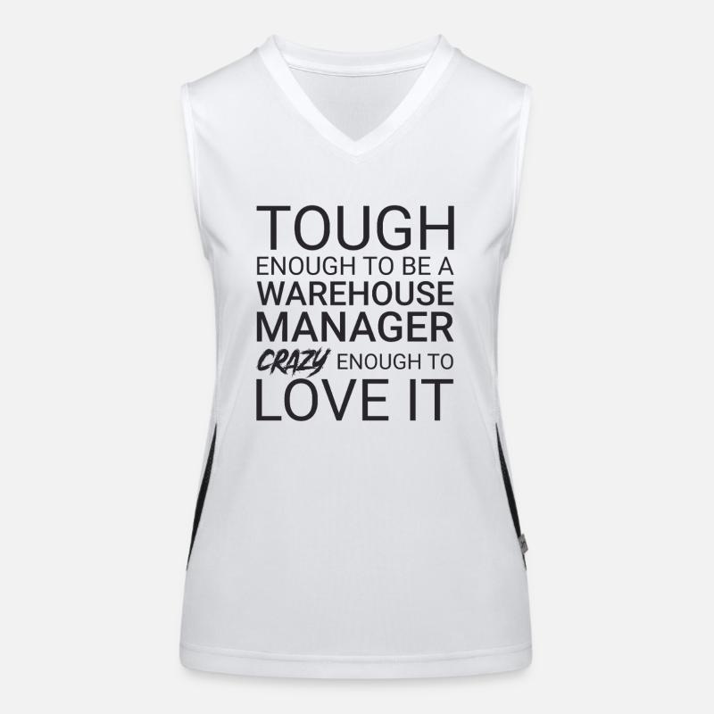 Warehouse Manager Crazy Funktionelles Kontrast-Tank Top für Frauen