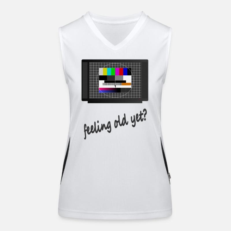 Test Image - Feeling old yet Women's Functional Contrast Tank Top