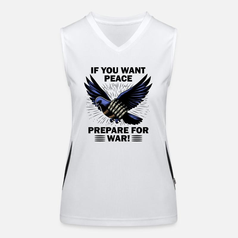 War Dove Women's Functional Contrast Tank Top