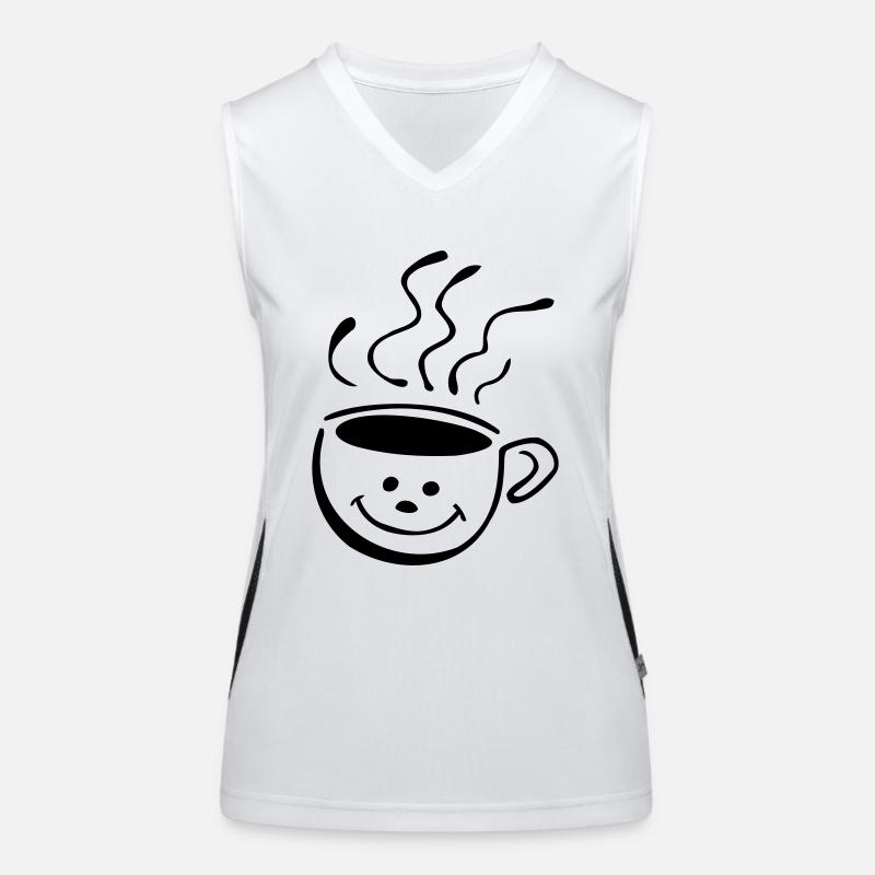 tasse de wicki_de Débardeur respirant contrasté Femme