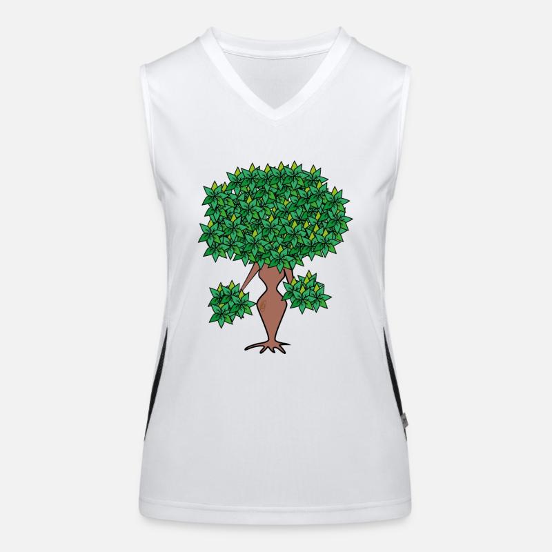 female tree Women's Functional Contrast Tank Top